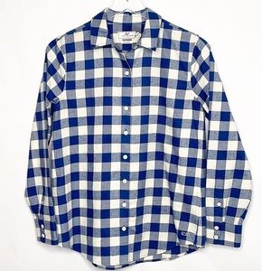 Vineyard Vines 🐳 Blue Flannel Shirt (2)